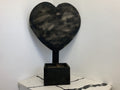24’’ wood heart/box