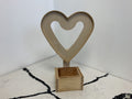 Mini wood heart
