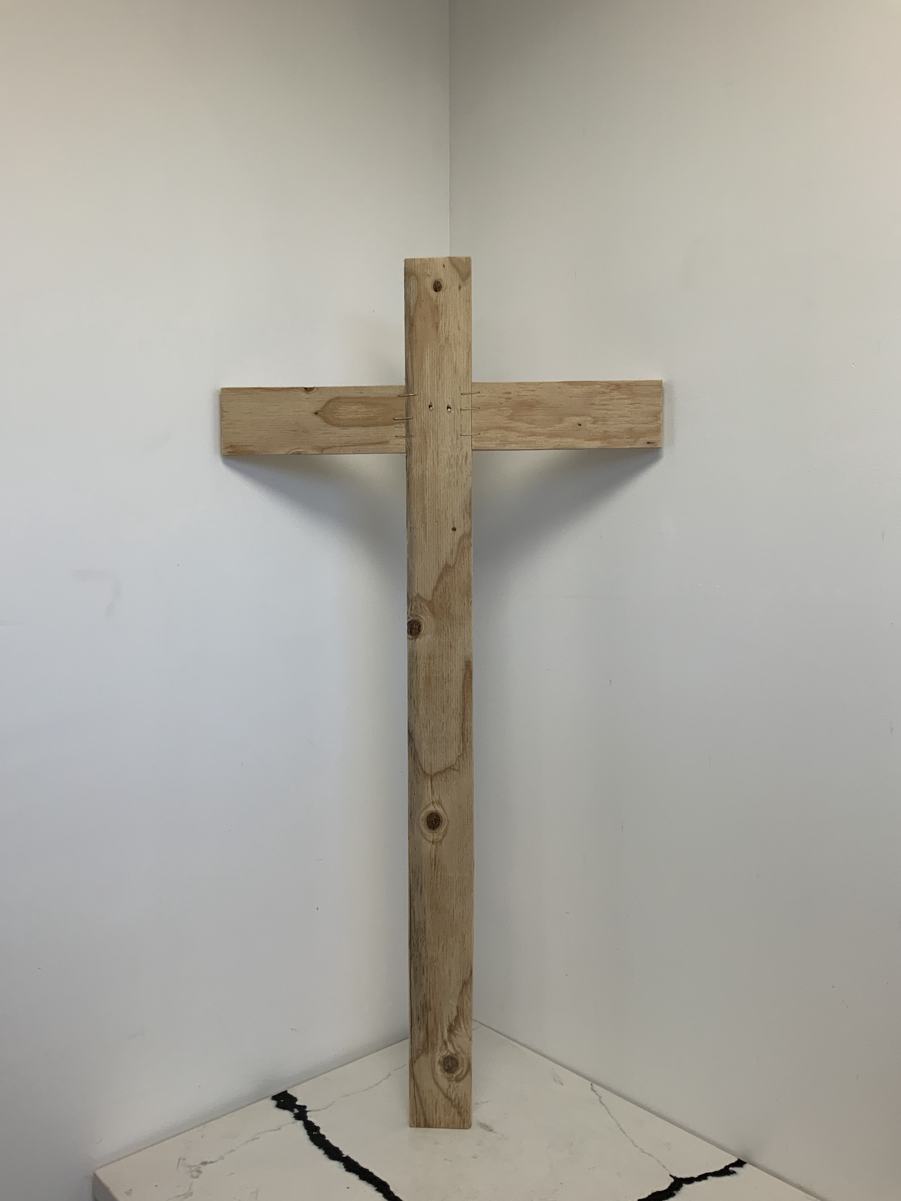 48” wood cross