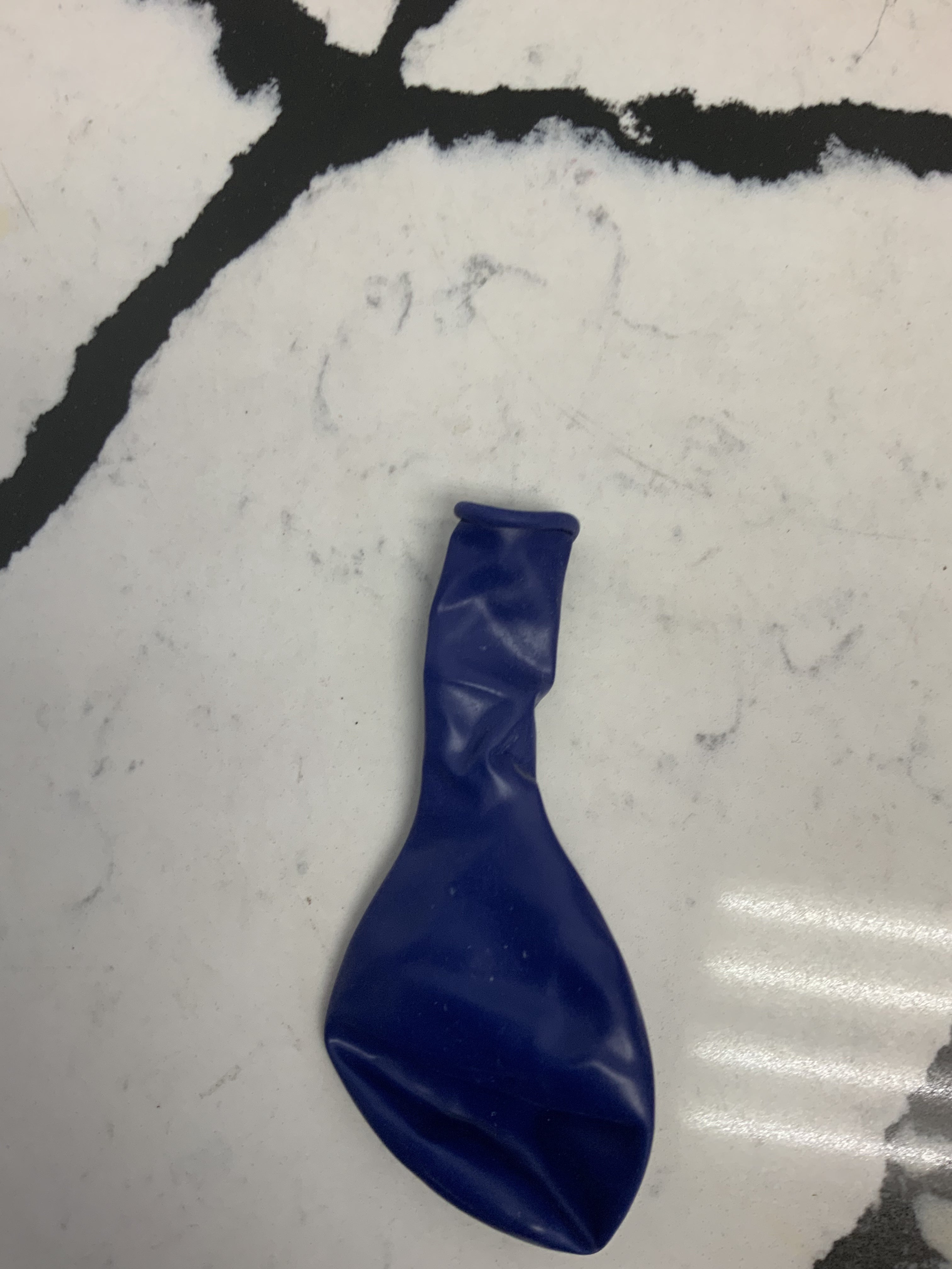 Royal Blue latex balloon