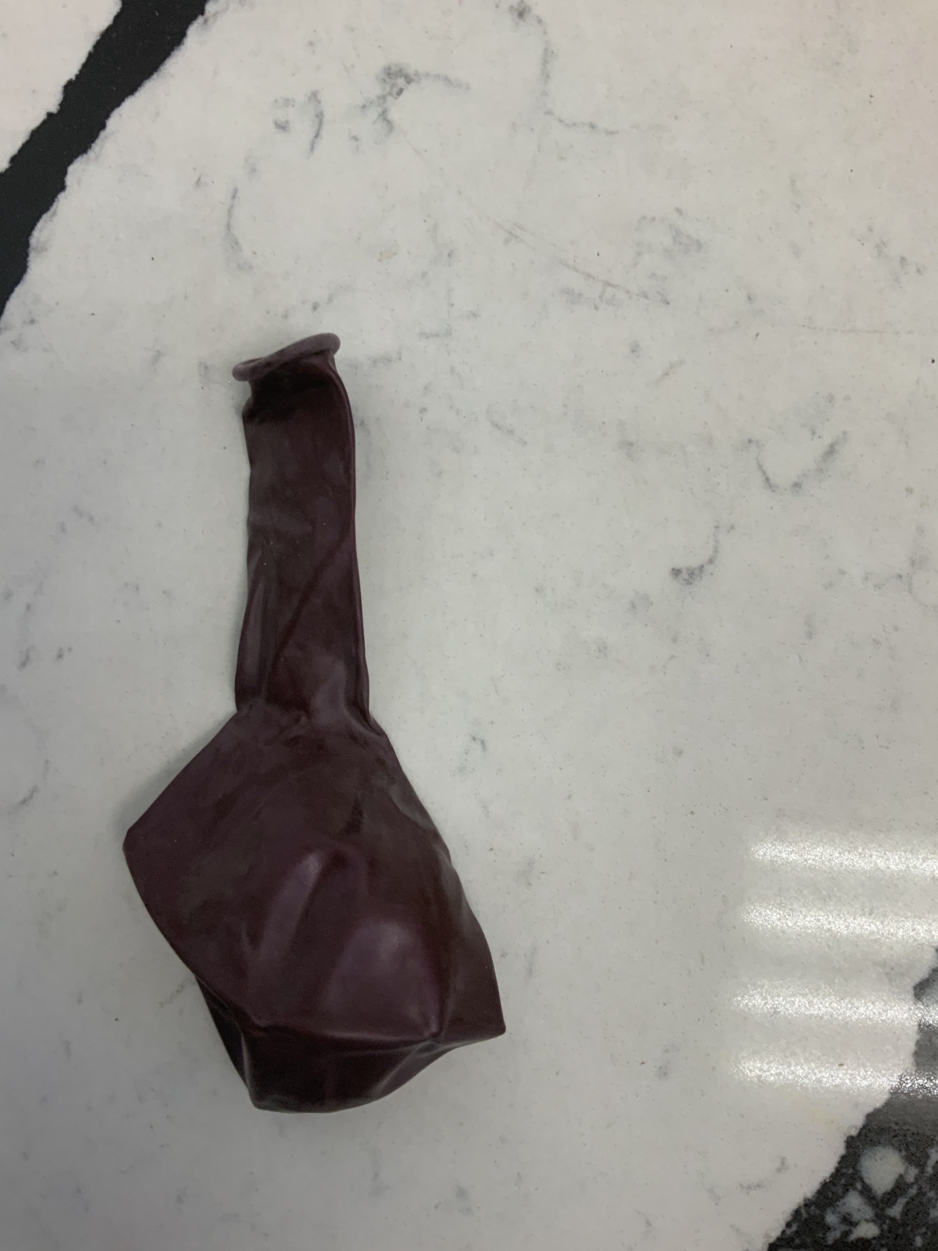 Metallic  Purple latex balloon