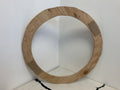 27” wood wreath